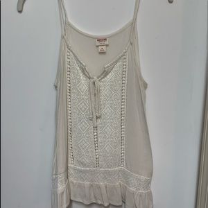 Mossimo lace tank top